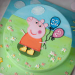 Детские торты - торт свинка Пепа. Код: ТД-072