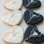Сахарное печенье - жених и невеста. Код: ПС-027