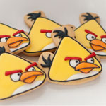 Сахарное печенье - птички Angry Birds. Код: ПС-033
