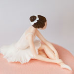Сахарная фигурка балерина. Код: ФС-041